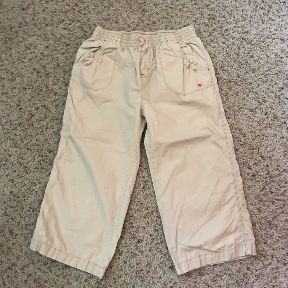 OshKosh beige capri/pants.